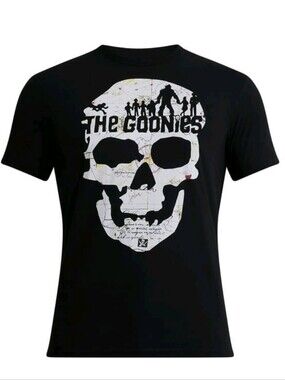 The Goonies Men's & Big Men's Skull Map Graphic Tee Shirt,